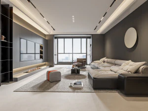 Modern living room 3D Model