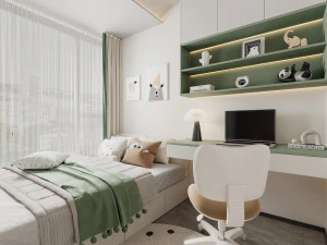 आधुनिक शयनकक्ष 3D मॉडल