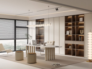 Modern office 3D Model