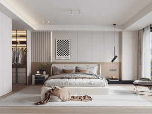 Modern bedroom 3D Модель