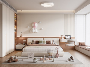Modern bedroom Modelo 3D
