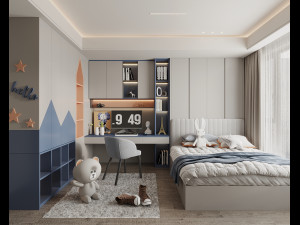 Modern bedroom 3D 模型