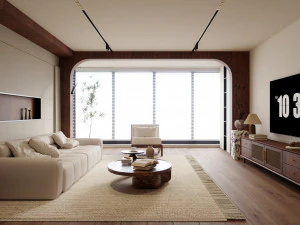 Сучасна вітальня 3D Модель