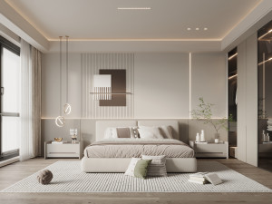 Modern bedroom 3D 모델