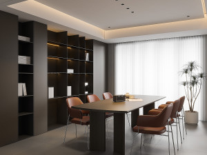 Modern Restaurant Modelo 3D