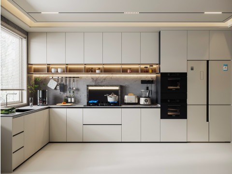 Modern kitchen 3D 모델