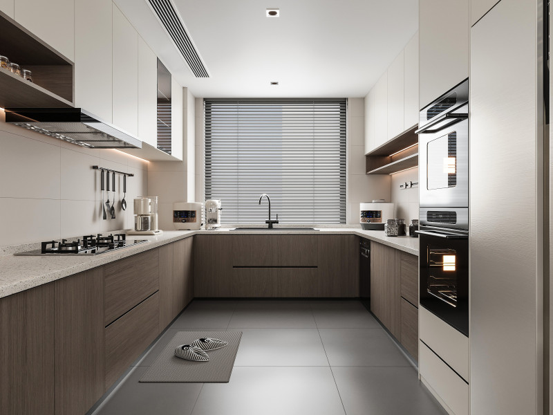 Modern kitchen 3D 모델 .c4d .max .obj .3ds .fbx .stl .blend 