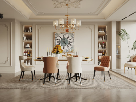 Modern restaurant 3D 모델