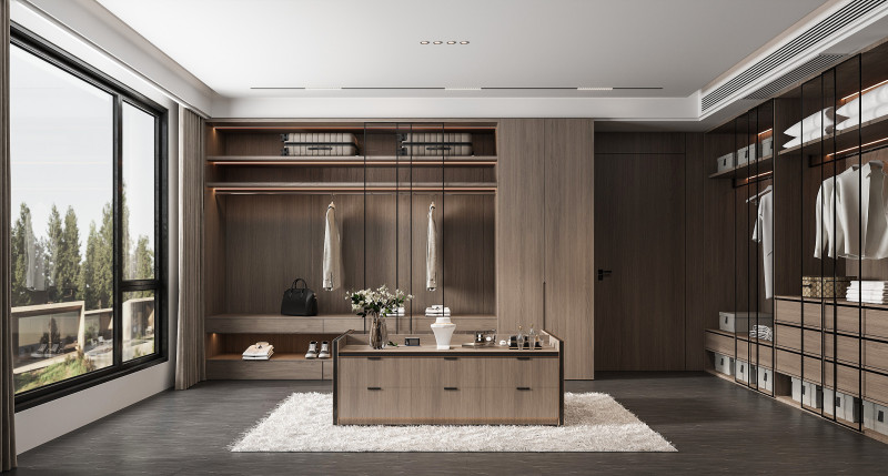 Dressing room 3D Model .c4d .max .obj .3ds .fbx .stl .blend 