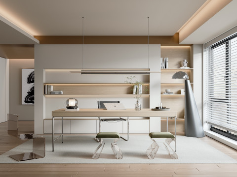 Modern office Modelo 3D