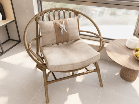 Modern balcony 3D-Modell