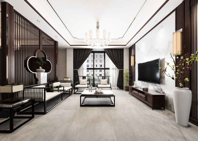 Modern living room 3D मॉडल .c4d .max .obj .3ds .fbx .stl .blend 