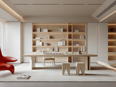 Modern office Modello 3D