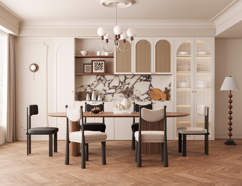 Modern Restaurant 3Dモデル .c4d .max .obj .3ds .fbx .stl .blend 