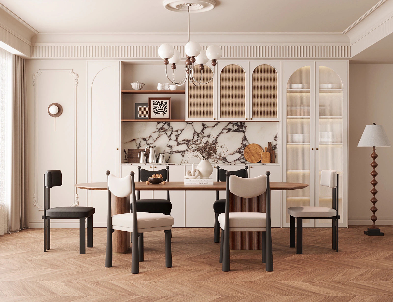 Restaurante moderno Modelo 3D .c4d .max .obj .3ds .fbx .stl .blend 