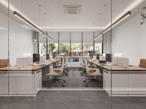 Modern office Modèle 3D