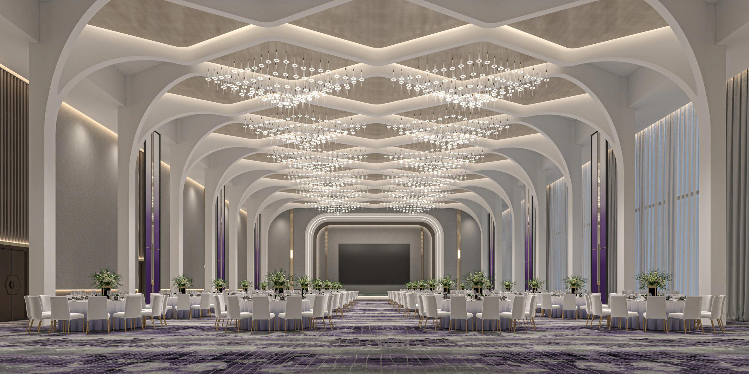Modern lobby 3D Model .c4d .max .obj .3ds .fbx .stl .blend