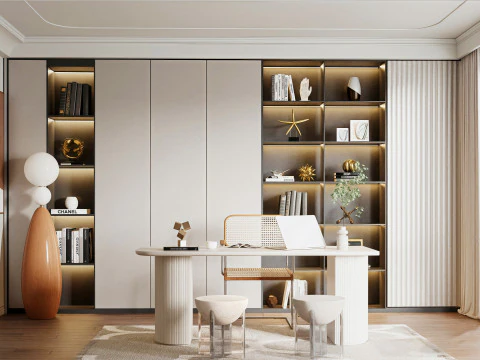 Ufficio moderno Modello 3D