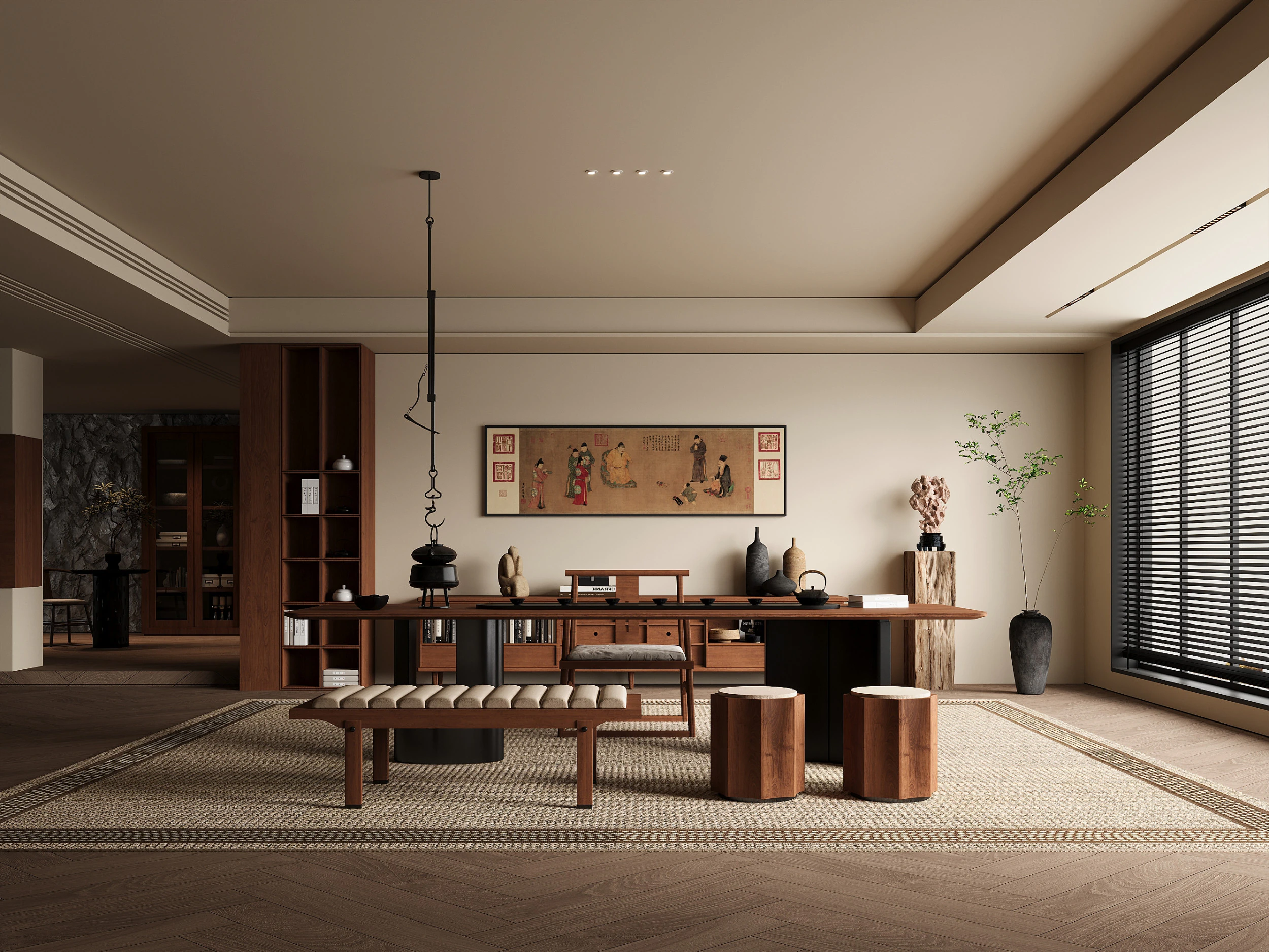 Modern office 3D Model .c4d .max .obj .3ds .fbx .stl .blend 