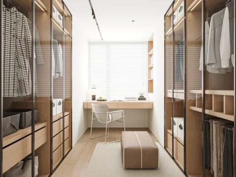 Vestiaire Modèle 3D