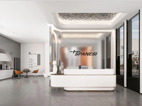Modern office 3D Model