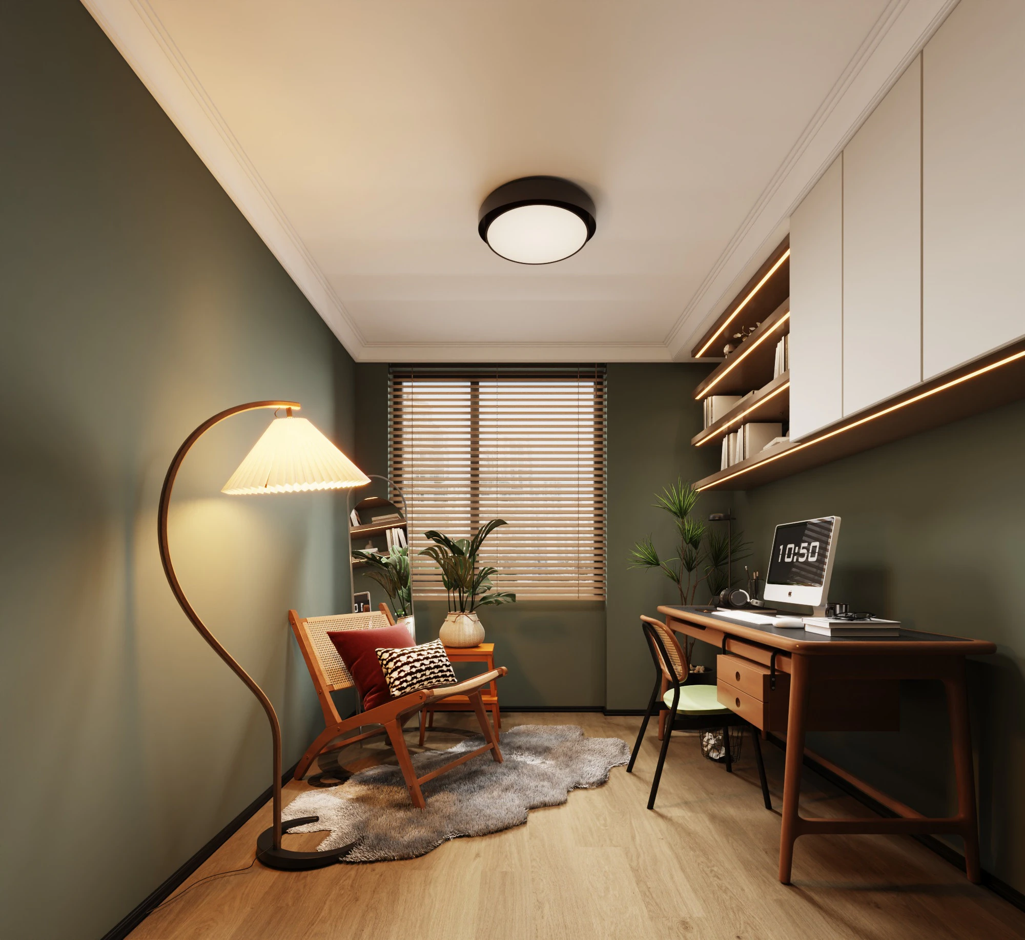 Modern office 3D Model .c4d .max .obj .3ds .fbx .stl .blend 