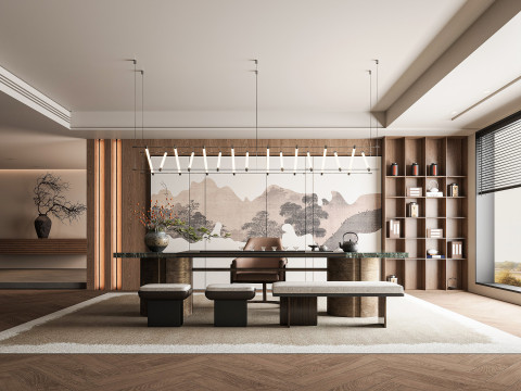 Modern office 3D Model