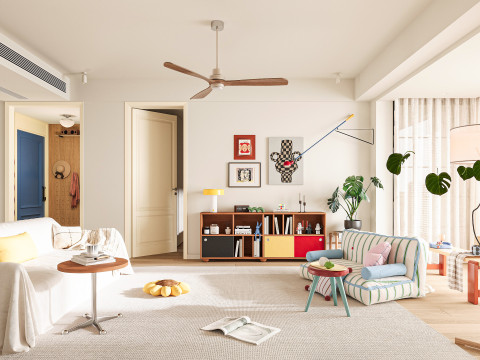 Modern living room Modelo 3D
