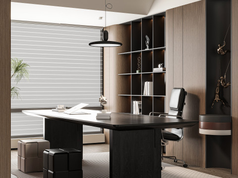 Modern office 3D 모델