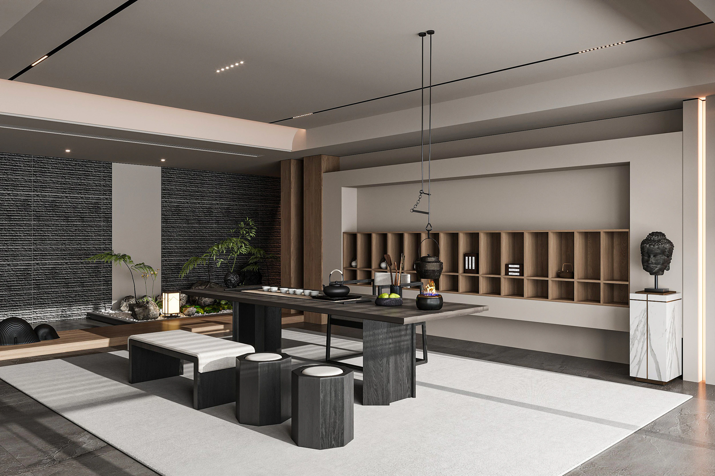 Modern office 3D Model .c4d .max .obj .3ds .fbx .stl .blend 