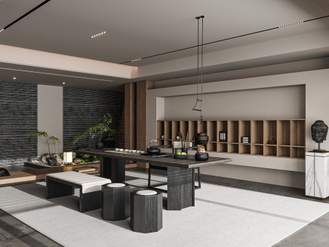 Modern office Modèle 3D