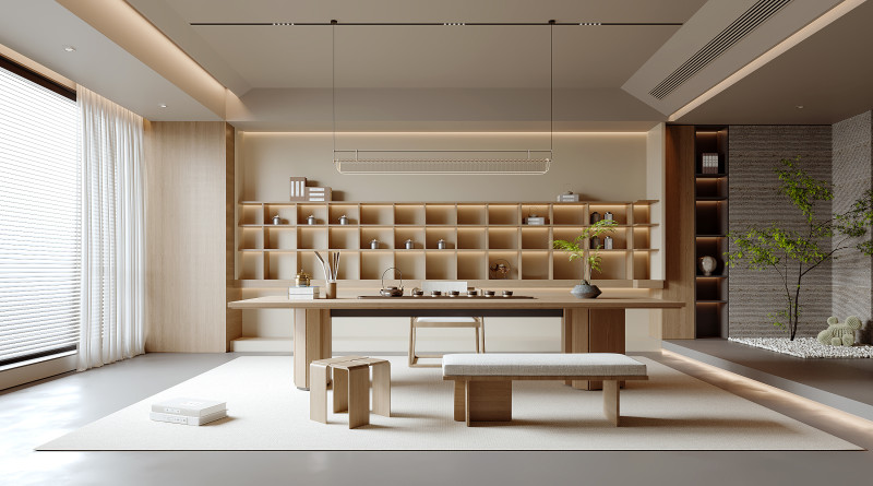 Modern office 3D 模型 .c4d .max .obj .3ds .fbx .stl .blend