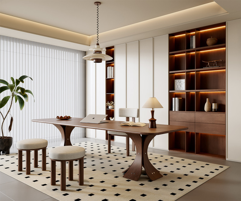 Modern office 3D Model .c4d .max .obj .3ds .fbx .stl .blend 