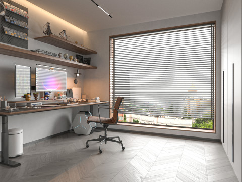 Modern office 3D मॉडल