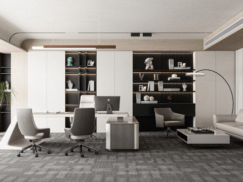 Modern office 3D 模型