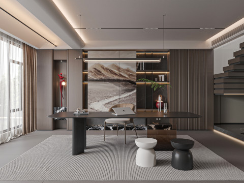 Modern office 3D 模型