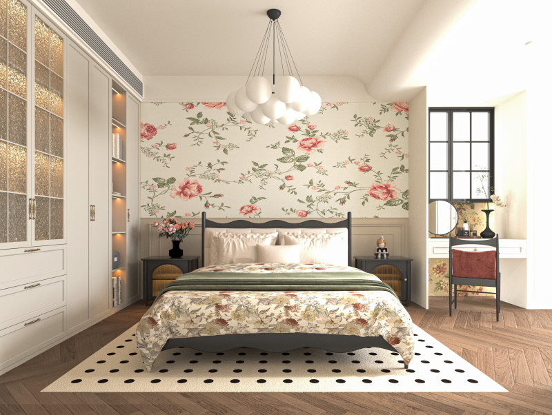 Modern bedroom 3D 模型 .c4d .max .obj .3ds .fbx .stl .blend 