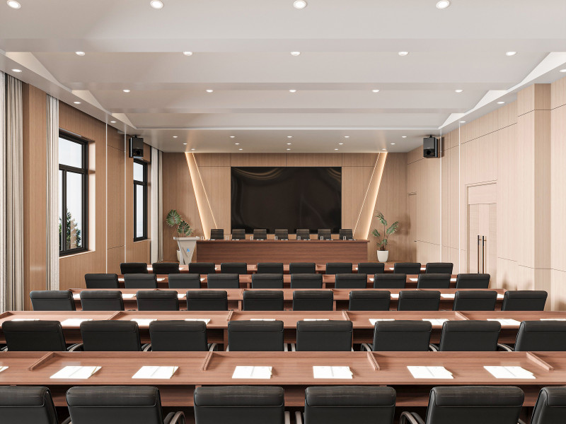 Meeting room 3D मॉडल .c4d .max .obj .3ds .fbx .stl .blend 