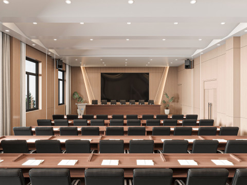 Meeting room 3D मॉडल