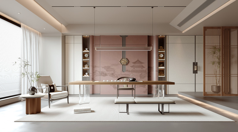 Modern office 3D मॉडल .c4d .max .obj .3ds .fbx .stl .blend 