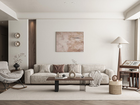 Modern living room Model 3D