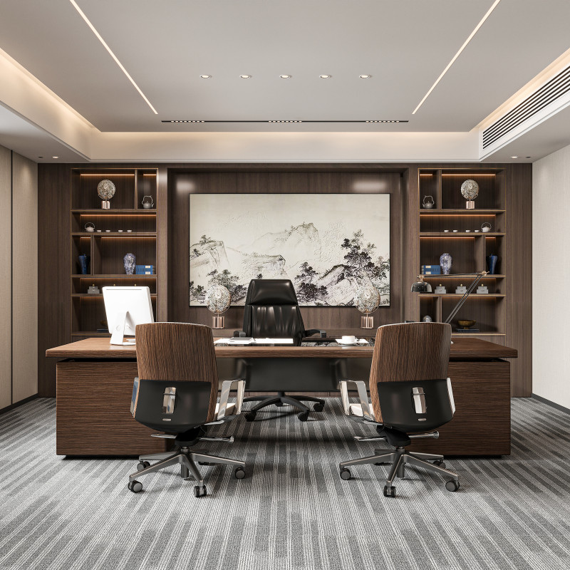 Modern office 3Dモデル .c4d .max .obj .3ds .fbx .stl .blend 