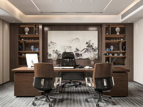 Modern office 3D Model
