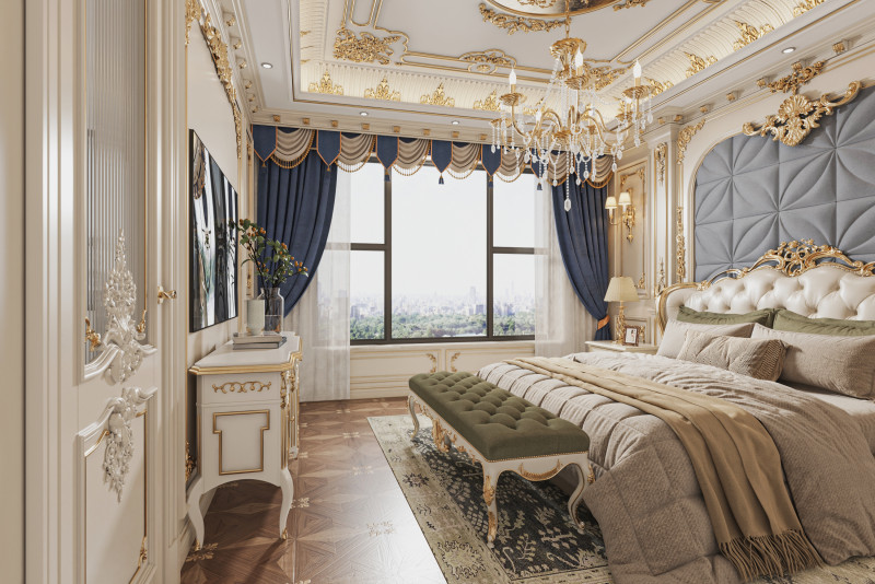 Modern bedroom 3Dモデル .c4d .max .obj .3ds .fbx .stl .blend