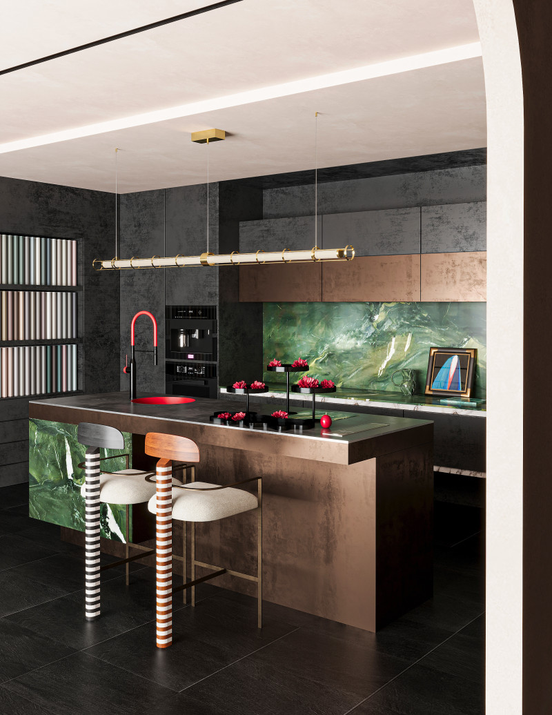Modern dining room Modelo 3D .c4d .max .obj .3ds .fbx .stl .blend