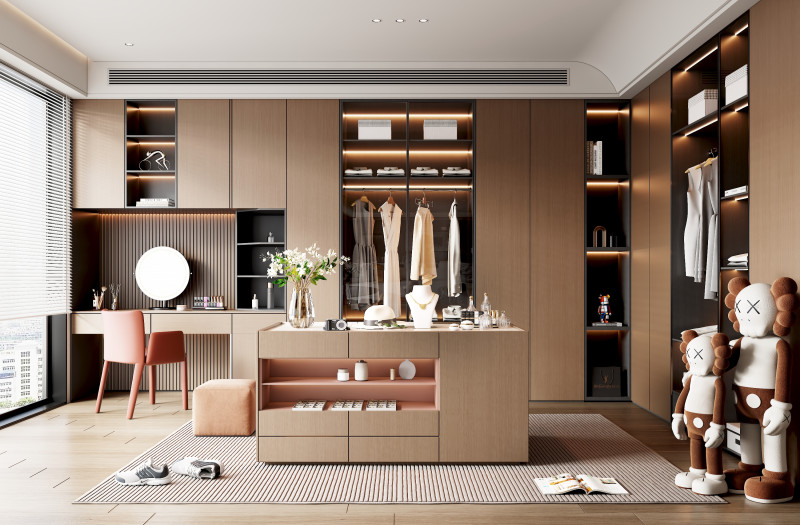 Dressing room Modello 3D .c4d .max .obj .3ds .fbx .stl .blend