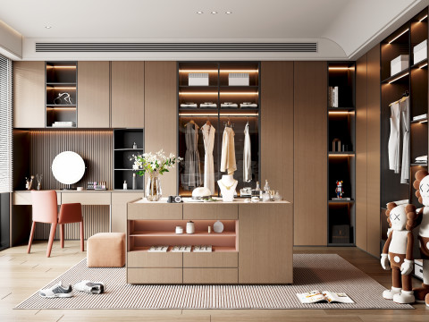 Dressing room 3D Modell