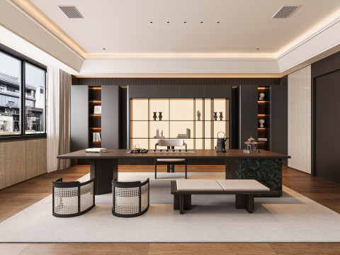 Modern office 3D Model