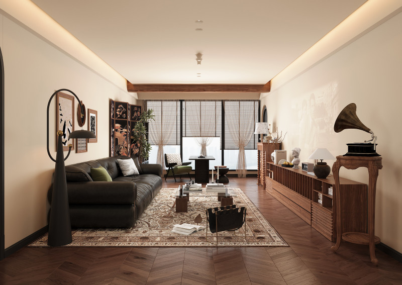 Modern living room Model 3D .c4d .max .obj .3ds .fbx .stl .blend 