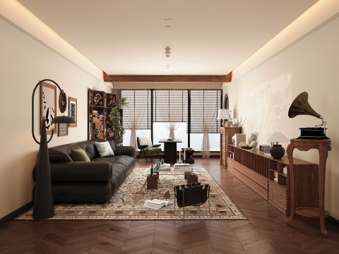 Modern living room 3D Модель